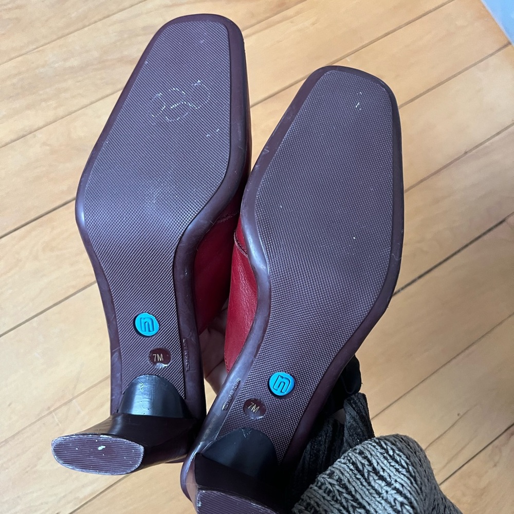 Red mules - Picture 5 of 5